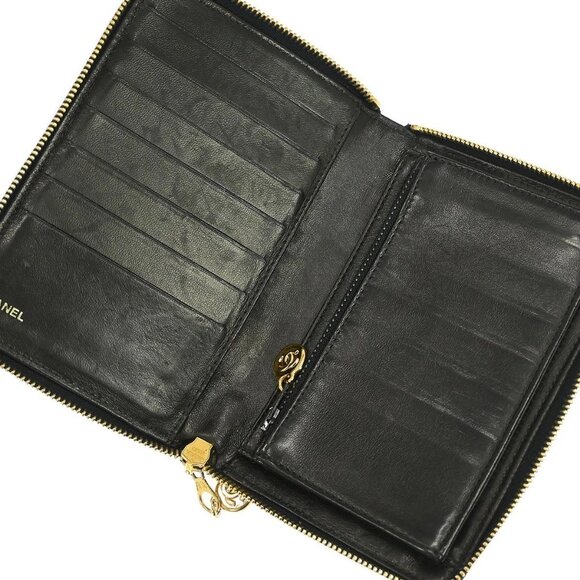Chanel Black Calfskin Wallet Purse 145473 - Picture 5 of 7